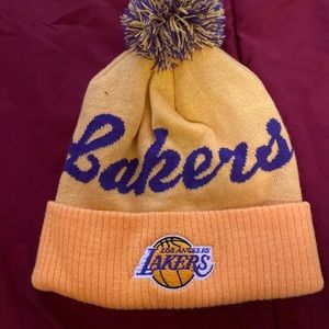 Los Angeles lakers beanie
